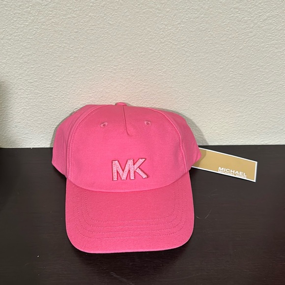 Michael Kors Accessories - New Michael Kors Signature MK Canvas Baseball Cap